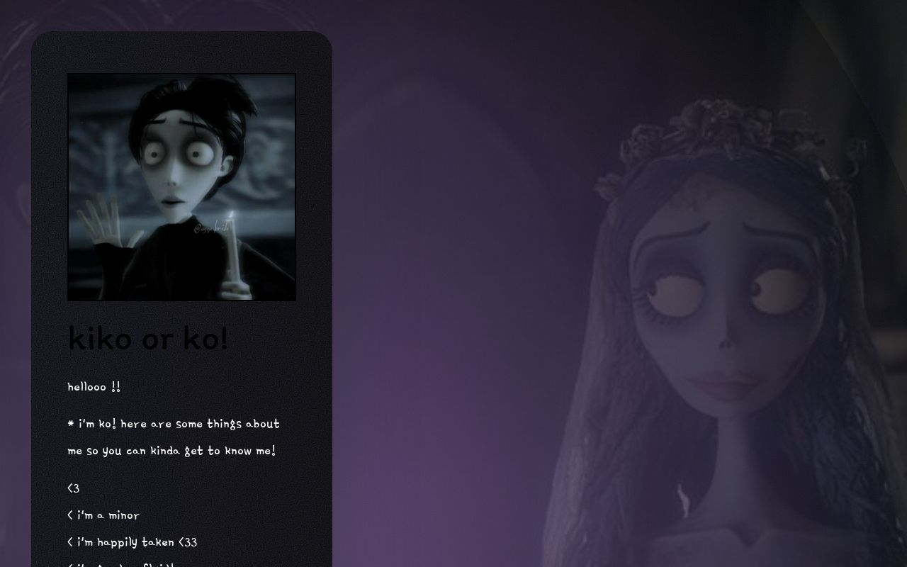 Carrd profile picture for @koz